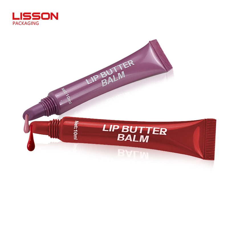 Plastic Tube Cosmetic Packaging Lip Gloss with Applicator Plastic Tube Cosmetic Packaging Lip Gloss with Applicator
