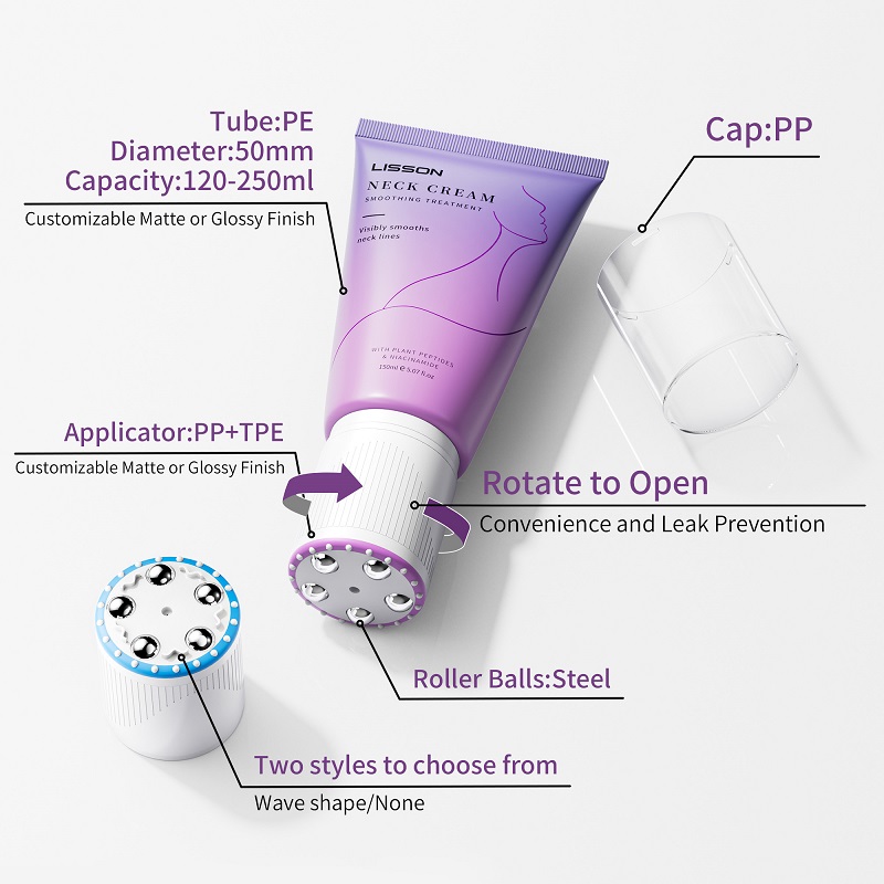 body massage cream squeeze tube