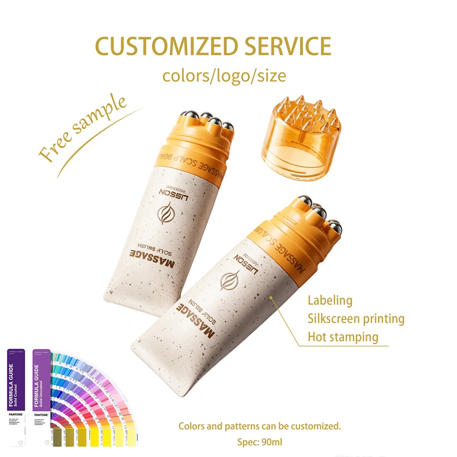 Massage Scalp Brush Tube