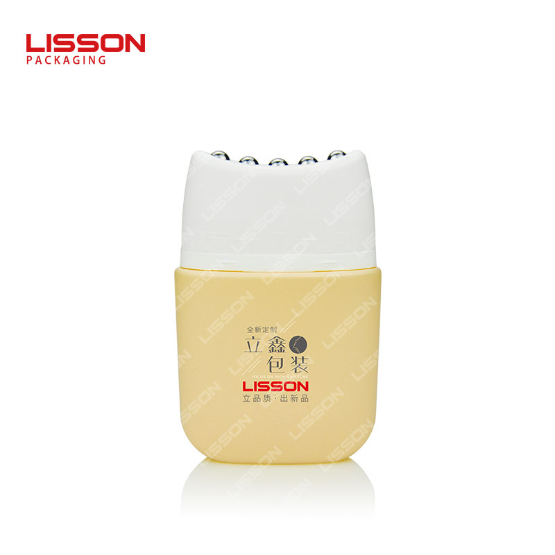 neck cream tube with steel balls