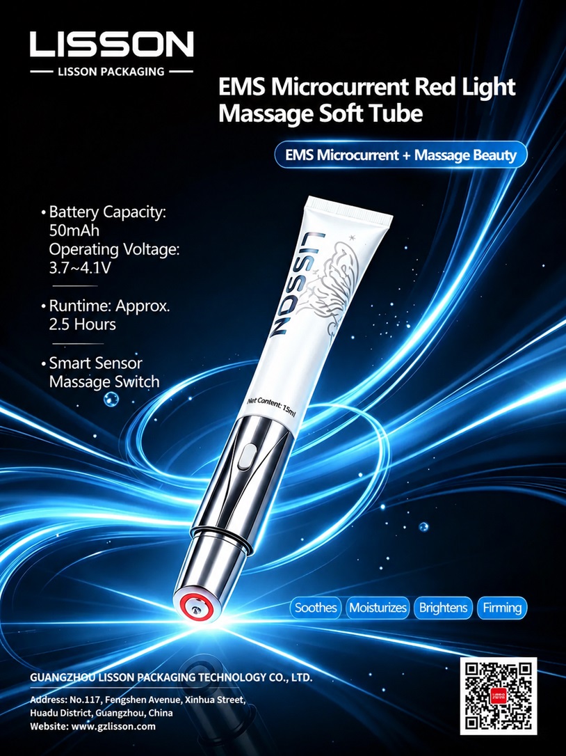 EMS Microcurrent Red Light Massage Soft Tube EMS Microcurrent Red Light Massage Soft Tube