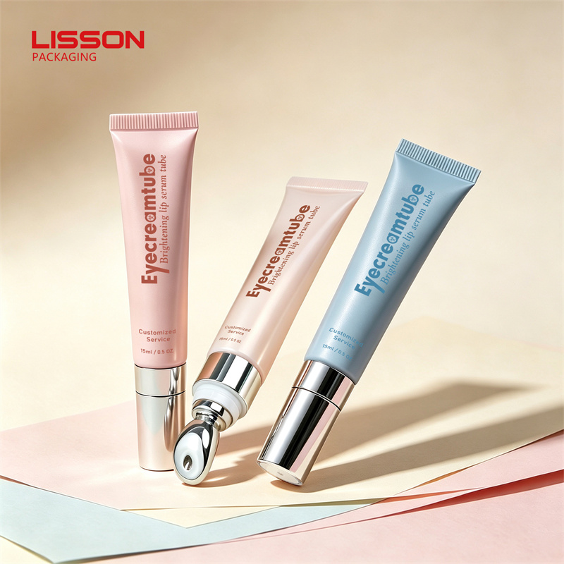 Cooling metal tip eye serum tube 