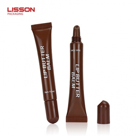 Custom 10ml Plastic Lip Gloss Squeeze Tube