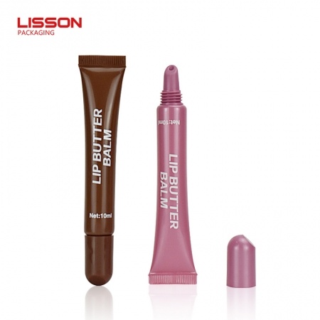 Custom 10ml Plastic Lip Gloss Squeeze Tube