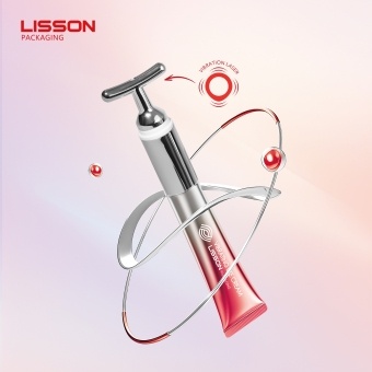 หลอดครีมบำรุงรอบดวงตาแบบสั่นรูปทรงทีบาร์สุดล้ำสมัย