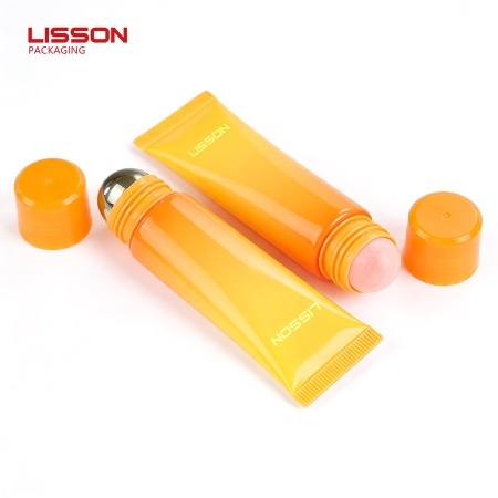 Plastic Squeeze Tube with Roller Ball