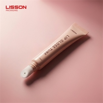 หลอดลิปกลอสหัวกำมะหยี่แบบมืออาชีพ