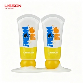 หลอดบีบรูปทรงกลมสุดน่ารักสำหรับผลิตภัณฑ์ดูแลผิวเด็ก