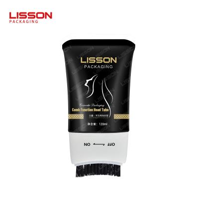 Hair Dye Tube with Brush Applicator