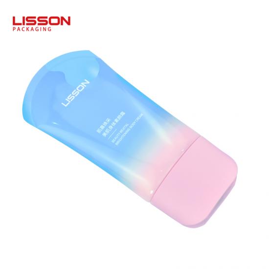 หลอดเครื่องสำอาง ABL ทรงวงรีขนาด 50 มม. พร้อมฝาจานกด