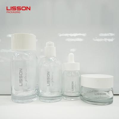 Luxury Glass Cosmetic Packaging set