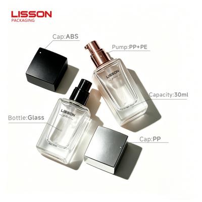 Custom Cosmetic Glass Bottle