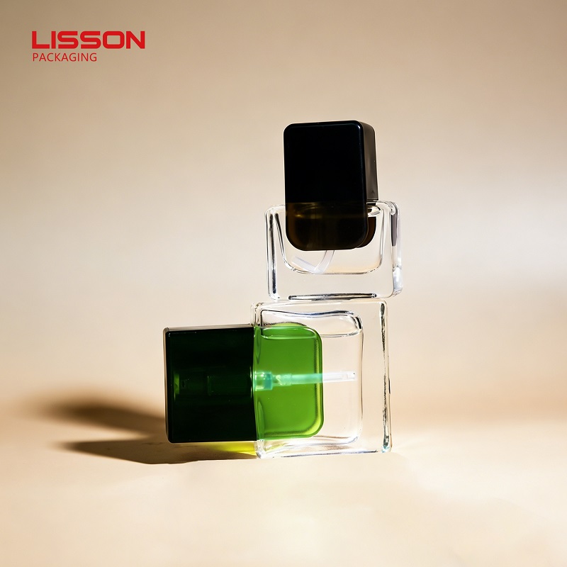 custom square glass foundation bottle wholesale