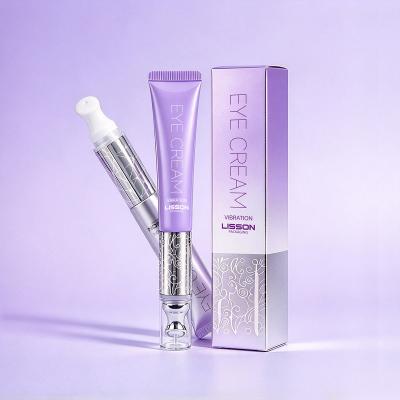 Cosmetic squeeze tube with massager