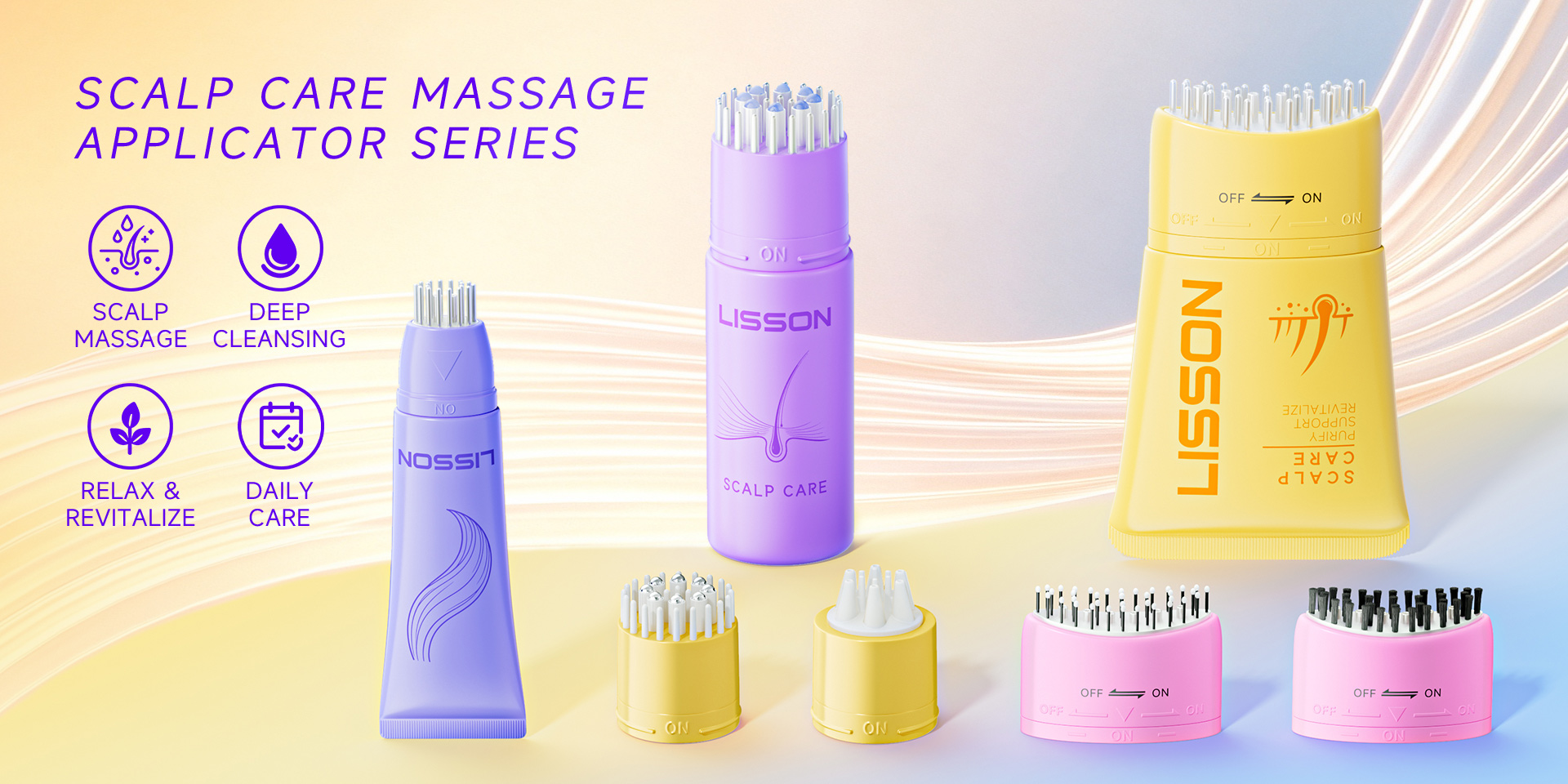 SCALP CARE MASSAGE APPLICATOR SERIES