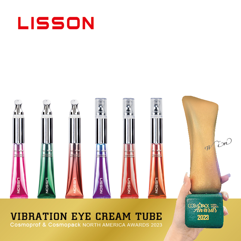 LISSON Vibrating eye Cream Tube ได้รับรางวัลชนะเลิศจากงาน Cosmoprof & Cosmopack North America Awards
